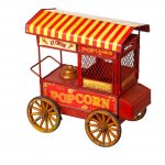 POP CORN-ICE CREAM μηχανή μεταλλική