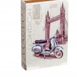 Κουτί/βιβλίο LONDON-αυτοκίνητο