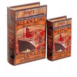 Κουτί/βιβλίο CANADA σετ 2 τμχ